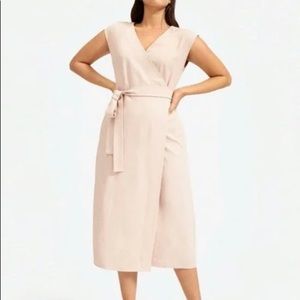 Everlane: Japanese GoWeave Short-Sleeve Wrap Dress